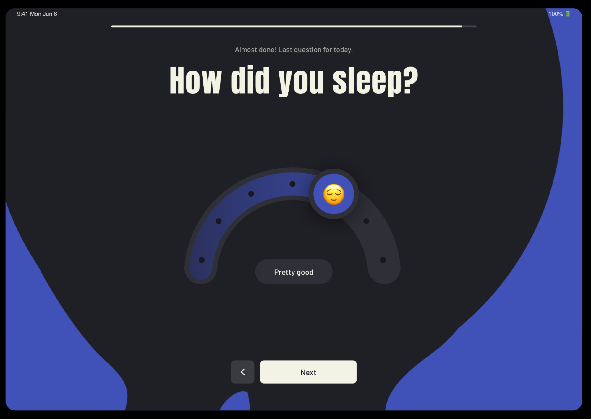 How do you feel most days?